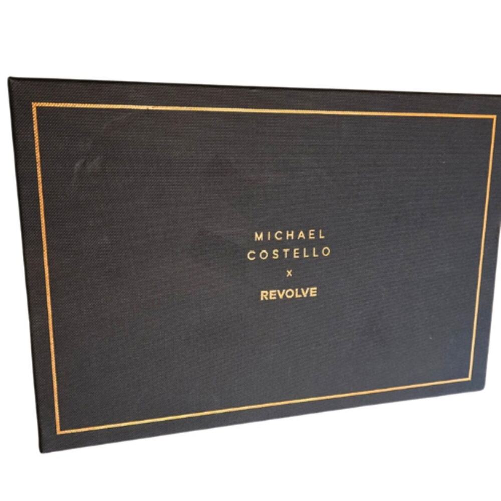 Michael Costello x REVOLVE Paula Sling Back in Black New Size 7 - Picture 7 of 9